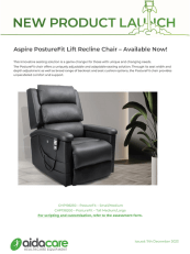 CPAB_Launch_Aspire PostureFit Lift Recline Chair