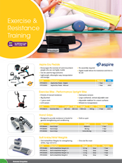 Exercise, Resistance & Physiotherapy