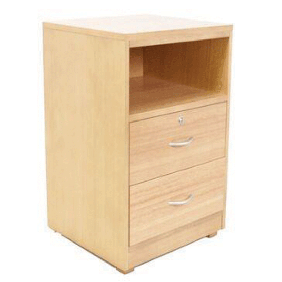 2 Drawer + Open Top Cabinet