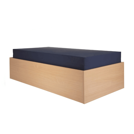 Teal Ottoman Box Bed