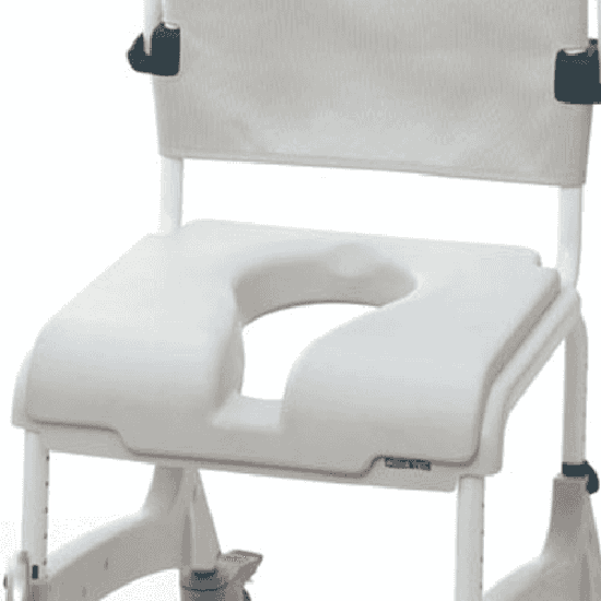 Aquatec Commode Seat - Ergonomic Hygiene Recess Seat