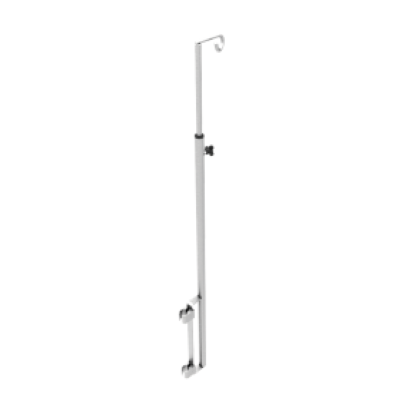 Aspire Commode Adjustable IV Pole | Aidacare