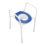 Aspire Over Toilet Aid - Blue Plastic Seat Only