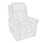 Aspire Raphael CUSTOM Quattro Powerlift Recline Chair - Leather
