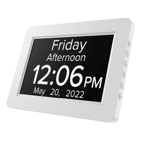 TabTimer 8-inch TALKING Digital Orientation Day Clock