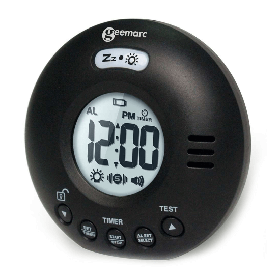 Wake'n'Shake Voyager Vibrating Alarm Clock