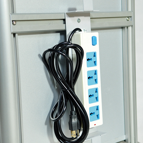 Ward Cart - External Power Holder and Plug Board