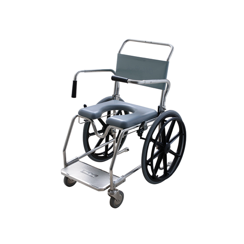 Shower Commode - Self Propelled - 460mm width