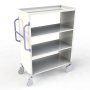 Economy Clean Linen Trolley - Open