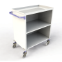 4H227 Economy Clean Linen Trolley - Closed