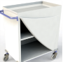 4H227 Economy Clean Linen Trolley - Closed