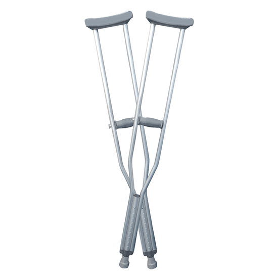 Underarm Crutches - Wing Nut