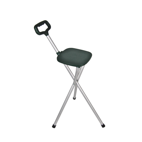 Walking Stick with Folding Seat