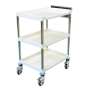 Thermo-Plastic Instrument Trolley - 2 Shelves