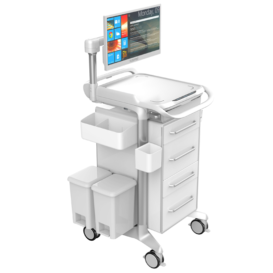 NuboMed X3000 Lite Mobile Nursing Cart