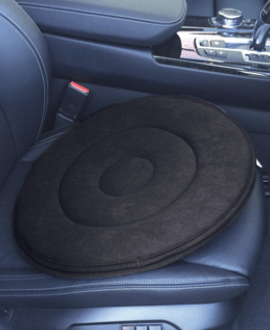 Mobility Aid Swivel Car Seat Cushion - Memory Foam