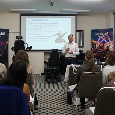 APT: Aidacare Professional Training with Permobil, Brisbane