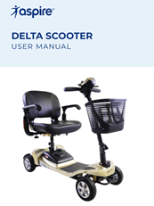 Aspire Delta Mobility Scooter User Manual