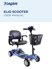 Aspire Elio Mobility Scooter User Manual
