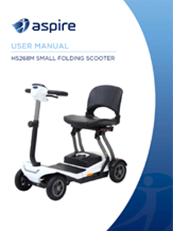 Aspire HS268M Small-Folding Scooter User Manual