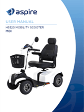 Aspire HS520 Mobility Scooter User Manual