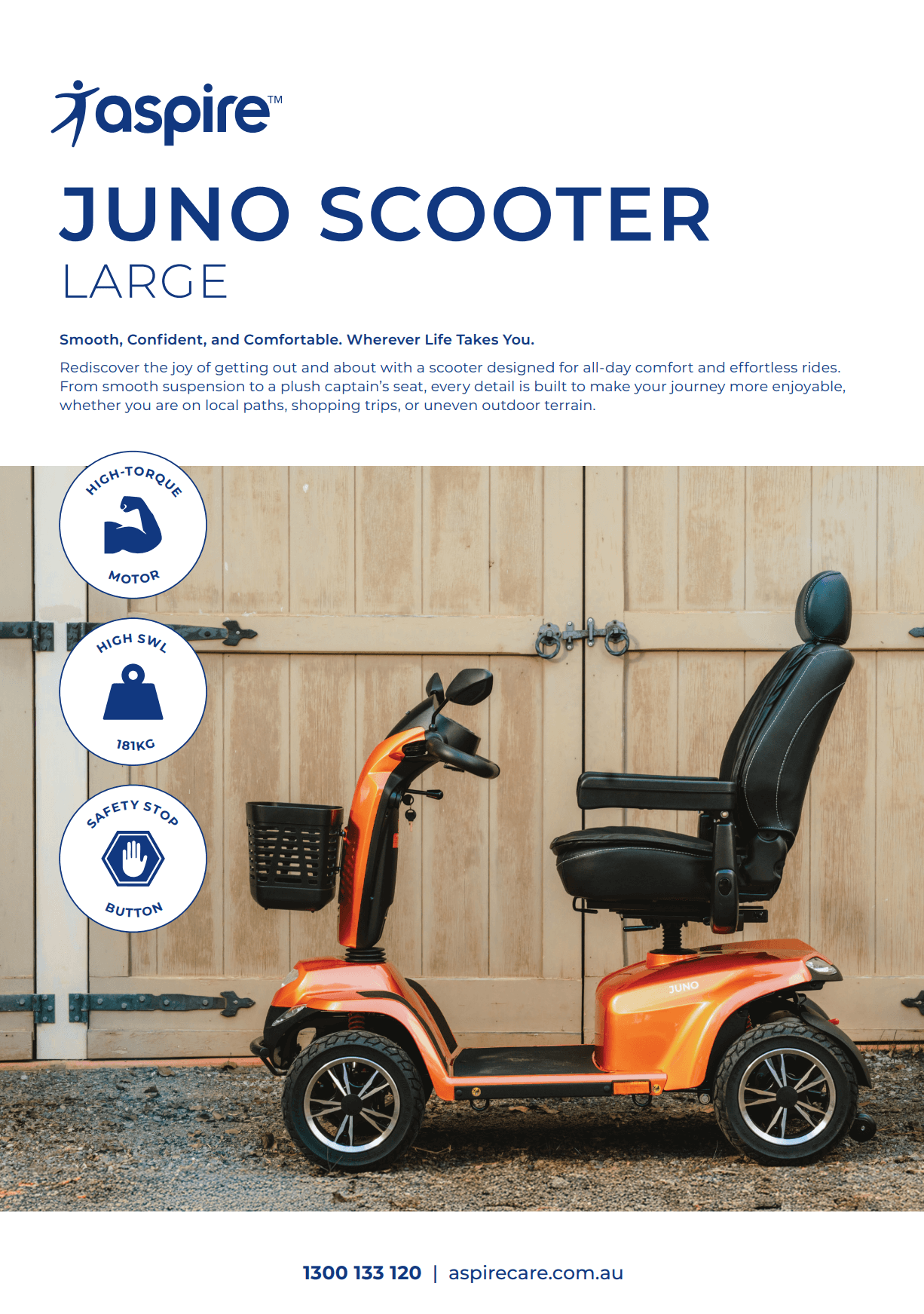 Aspire Juno Large Scooter Flyer