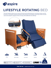 Aspire Lifestyle Rotating Bed Flyer