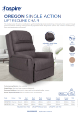 Aspire Oregon Lift Recline Chair Flyer