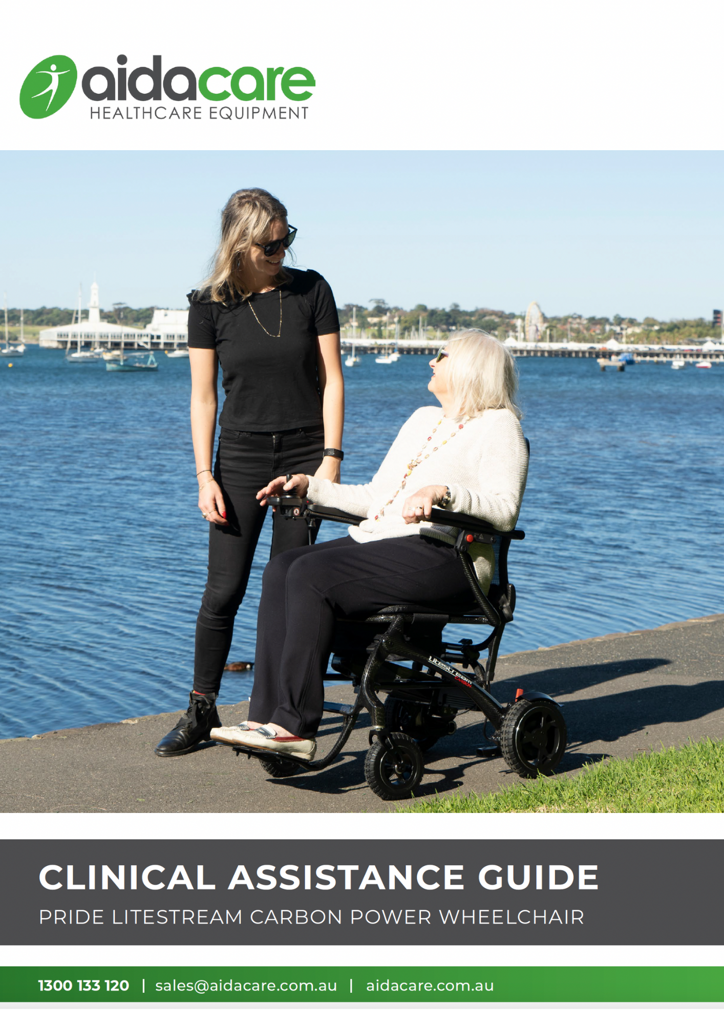 Aspire Litestream Carbon Power Wheelchair Clinical Assistance Assistance Guide