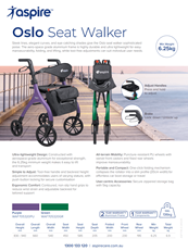 Aspire Oslo Seat Walker Flyer