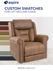 Aspire Recline Chair Custom Swatches Flyer