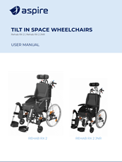 Aspire Rehab RX2 Wheelchair User Manual