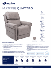 Aspire Matisse Quattro Chair Flyer