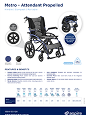 Aspire Metro AP Wheelchair Flyer