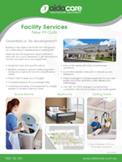 Aged Care Facility Fitout Flyer