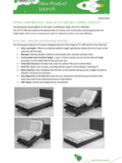 CPAB_Launch Aspire ComfiMotion Activ Care Bed