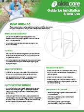 Safe Use Guide - Toilet Surround