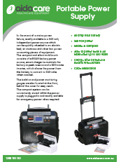 Portable Power Supply