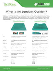 What is the EquaGel Cushion?