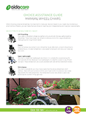 Wheelchairs Choice Assistance Guide