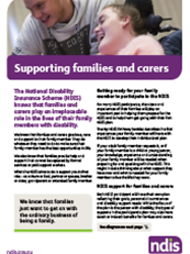 Supporting Families Carers