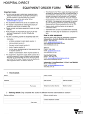 TAC Hospital Direct Equipment Order Form.docx