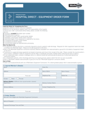 Worksafe Hospital Direct Order Form