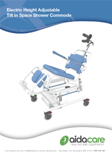 4HC 4H440 Electric Height Adjustable Tilt in Space Shower Commode Brochure