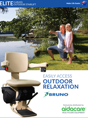 Bruno Elite Outdoor Curve Stairlift Brochure