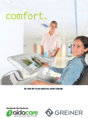 Greiner Medical Side Table Brochure