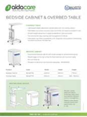 Malvestio Bedside Cabinets Flyer