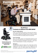 Permobil M1 Core Power Wheelchair Package