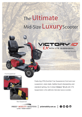 Pride Victory 10LX Mobility Scooter Flyer