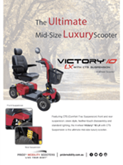 Pride Victory 10LX Mobility Scooter Flyer